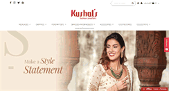 Desktop Screenshot of kushals.com